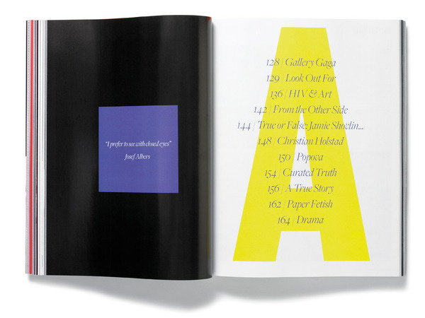 Spreads, layout, magazine