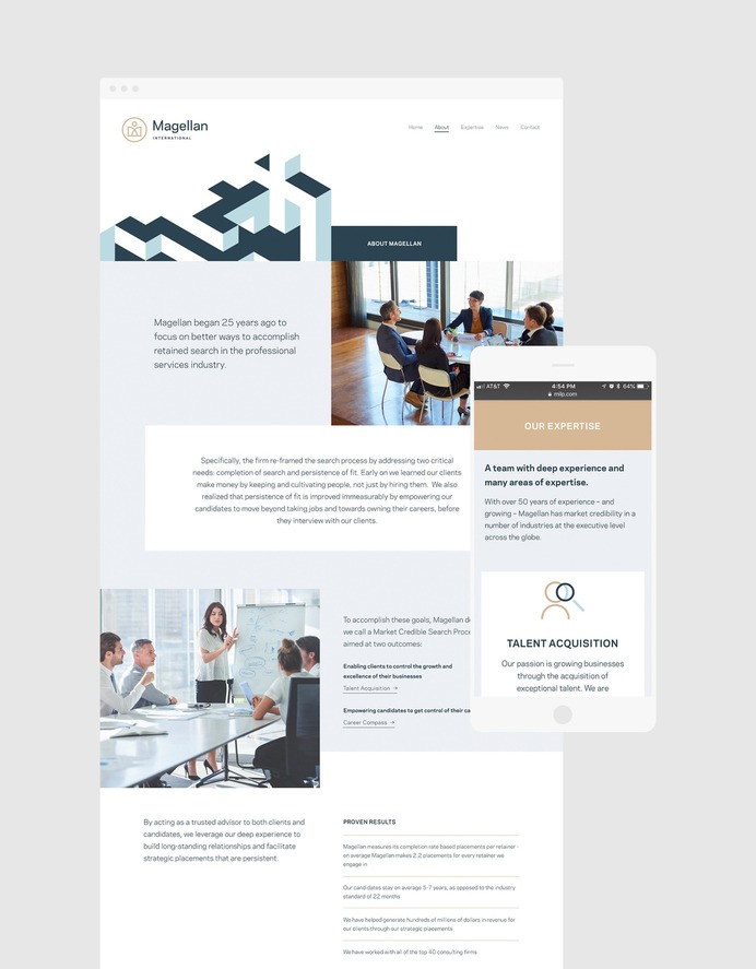 Magellan International – Website Design #consulting #business #website #design #houston