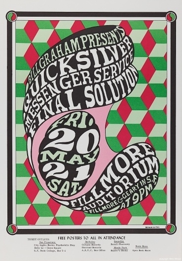 Bill Graham Posters « Wes Wilson #poster