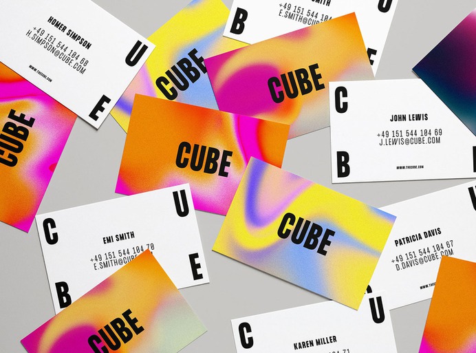 CUBE - Mindsparkle Mag Chung-Yun Yoo designed the branding for CUBE. Going to the supermarket, walking to work, dancing in the club: We are constantly moving. #logo #packaging #identity #branding #design #color #photography #graphic #design #gallery #blog #project #mindsparkle #mag #beautiful #portfolio #designer