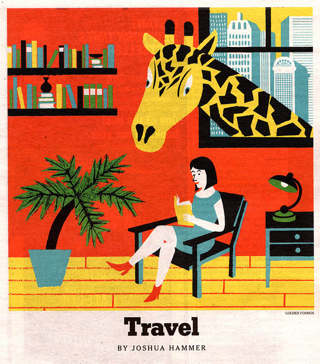 illustration #illustration #giraffe #travel