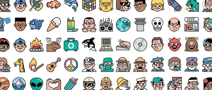 WORK: 1000 EMOJIS — FREE RANGE #emoji