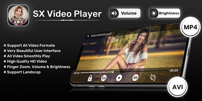 SX Video Player All Format 2020 - Android App + Admob + Facebook Integration