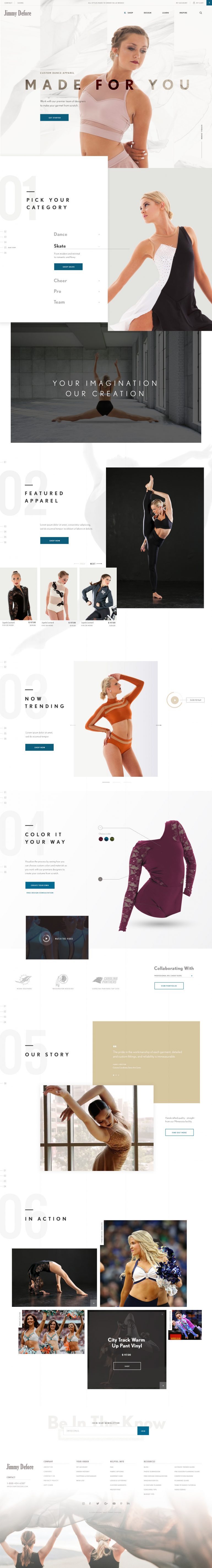 UI, Web UI Design, UI Design, Dance, and Web UI image inspiration on ...
