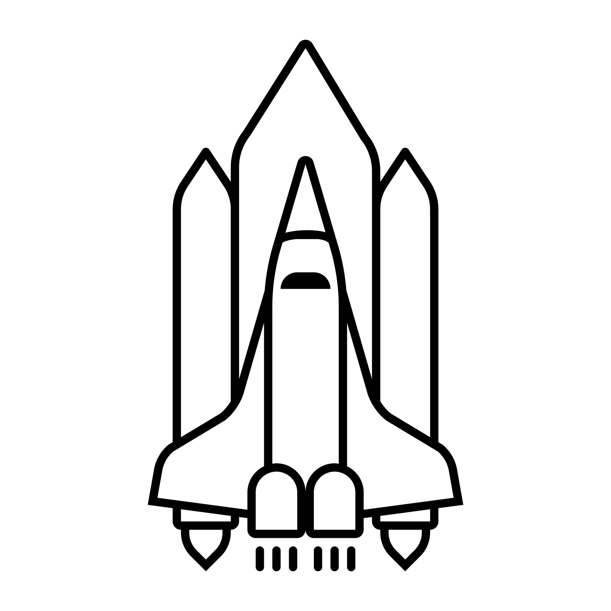 Space shuttle рисунок